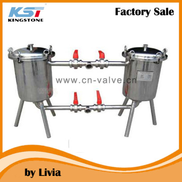 Duplex Pipeline Strainer with CE ISO certificate
