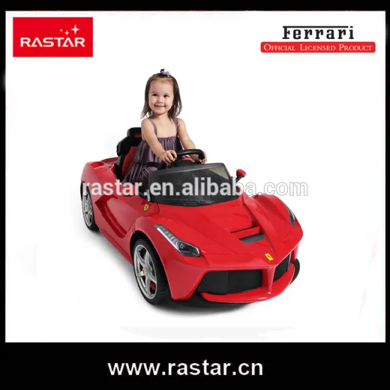 Rastar wholesale LaFerrari licenced kids toys radio control ride on car