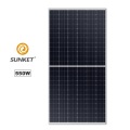 Painel solar mono de 550 W para sistema de energia doméstico