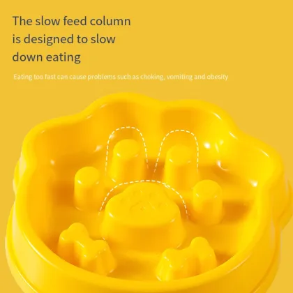 Interactive Anti-Choking Slow Eating Bowl for Dogs