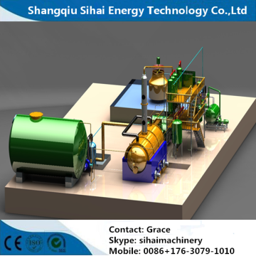 waste engine oil purifier by distillation process