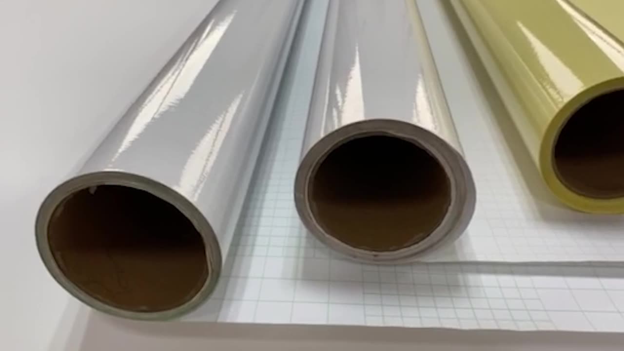 Superior Quality Yellow white Liner Cold Laminating Film