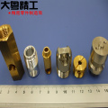 Brass C35300 Machining parts with knurling or threading