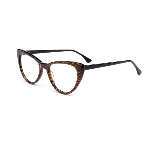 Bold Full-Rim Cat-Eye Acetate Eyeglasses ME2013