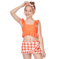 Fashionable Summer Girl Swimming Kids Clothing