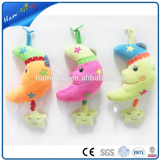 warm syuffed baby style muscial plush educational toy