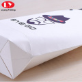 Custom Fine White Paper Bag Rivet Handle