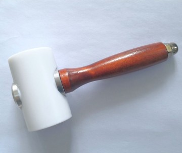 Yifeng ξύλινη λαβή Nylon Punch Hammer για δερμάτινα σκάφη DIY