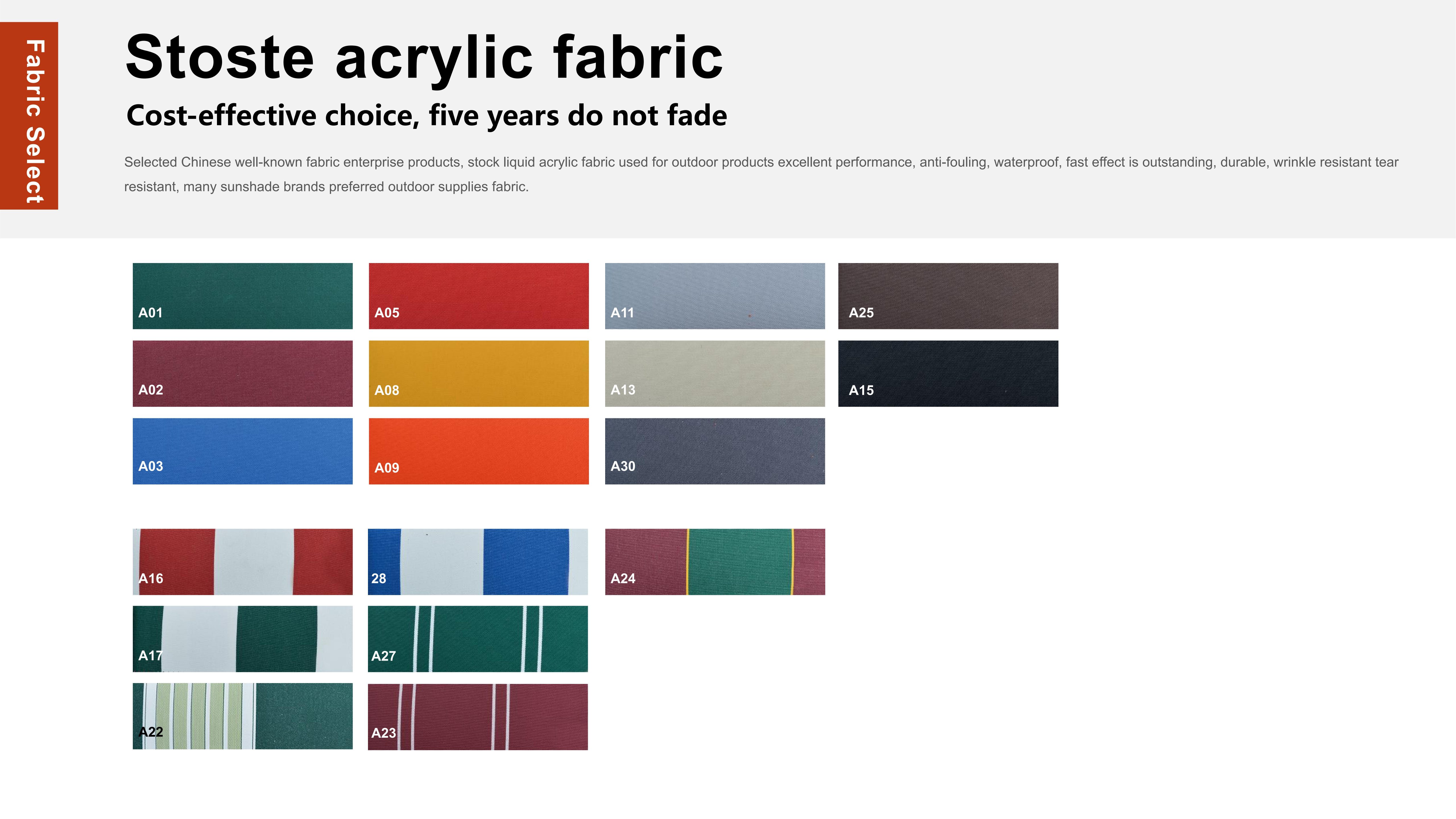 Full Cassette Awning Catalog