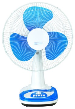 16 Inch Colored Electric Table Fan With Lamp