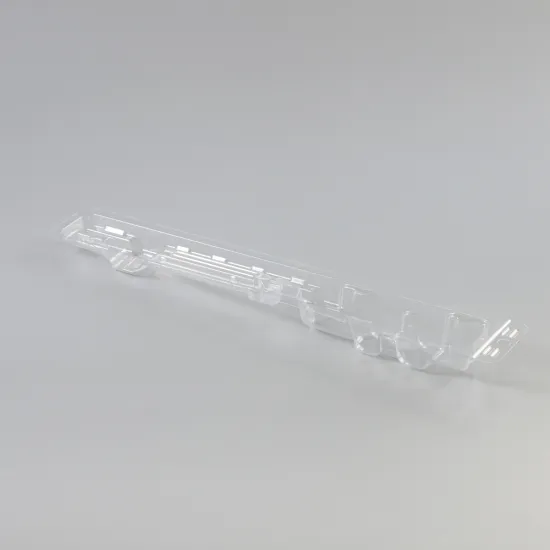 PET Plastic packing tray for medical instrument