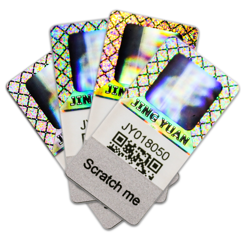 Tamper Proof Anti-Fake Bottles labels Hologram Sticker