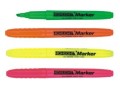 Marcador multicolor marker pluma