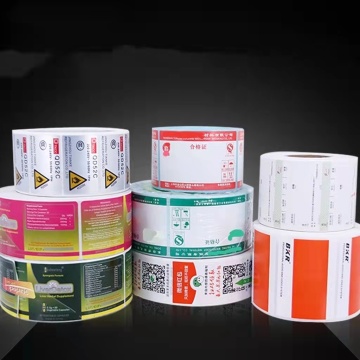 Anti soaking polyester Pet adhesive label