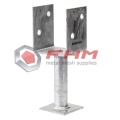 Galvanized Ground Post Anchor Concrete