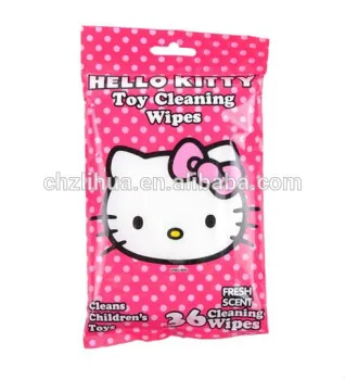 Toy cleaning wipes