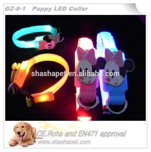 Luxury Puppy led dog collar with pet product