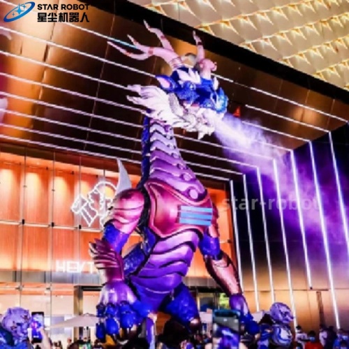 Animatronic Dragon for parade float