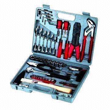 100-piece Tool Set, Die-cast, 1 Piece Spring Socket