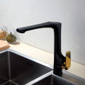 Modern Brass Single Handle Kitchen Sink Faucet