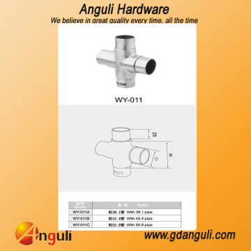 Pipe Connecting Fitting for Staircase Handrail