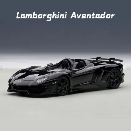 Autoart 1:43 Scale Diecast Model Car: Aventador Convertible Alloy Sports Car