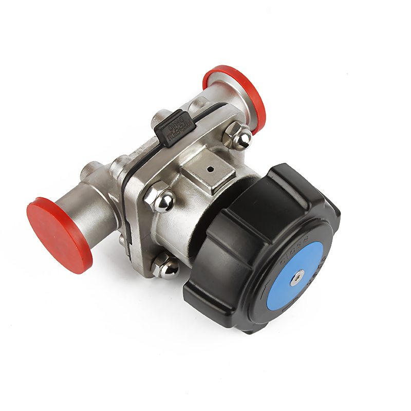 Quick-install diaphragm valve