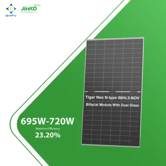 Jinko Solar Modules: 695W to 720W Tiger Neo N-type 66HL5-BDV Bifacial Solar Panels for Sale in Rotterdam