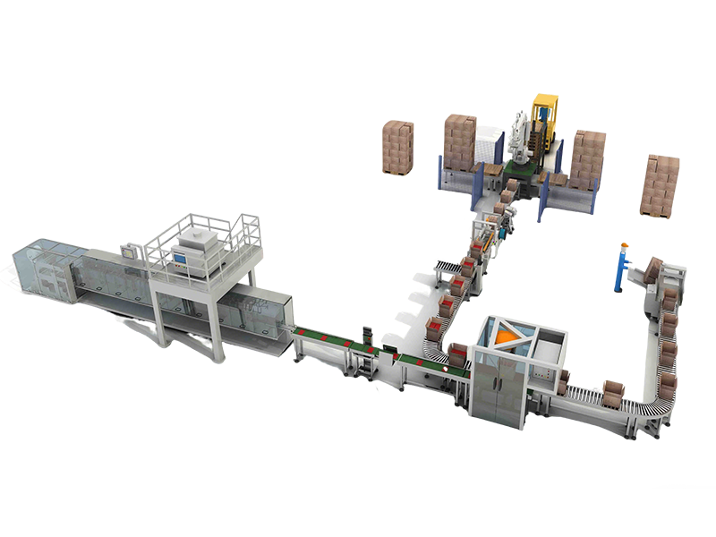 Paketleme Sonrası Üretim Hattı