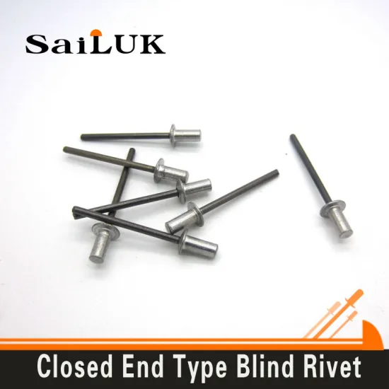 Aluminum steel hollow rivet/mandrel nickel plated