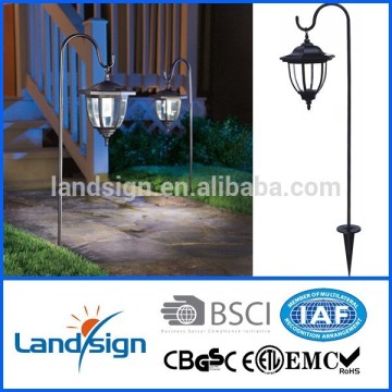 Hot design Chinese lantern garden lights plastic solar lantern body light