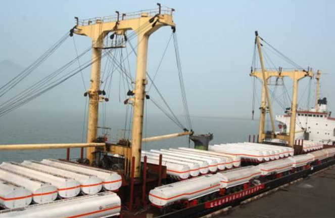 Shipment of Fuel Tank Trailers