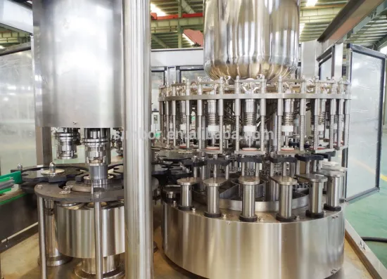 automatic glass bottle juice filling machine