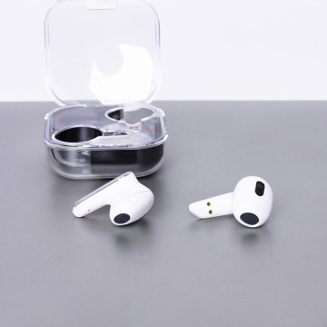 New Private Model Transparent Earplugs 3D stereo TWS Earbuds