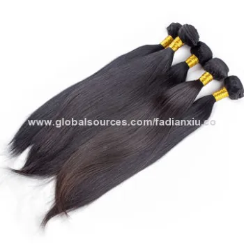 Virgin Human Hair Weaves with No MOQ, Good FOB Price, Non-shedding, Non-tangle