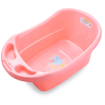 Bañera de plástico de tamaño pequeño para bebés
