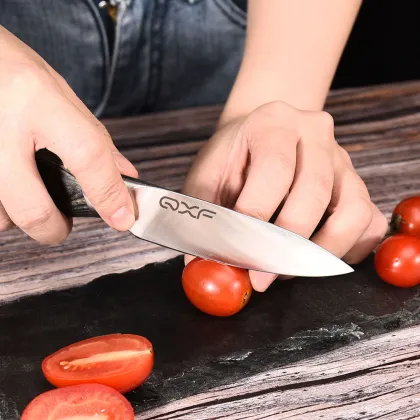 Pakka Wood Handle Professional 3.5 Inch Stainless Steel Fruit Knife