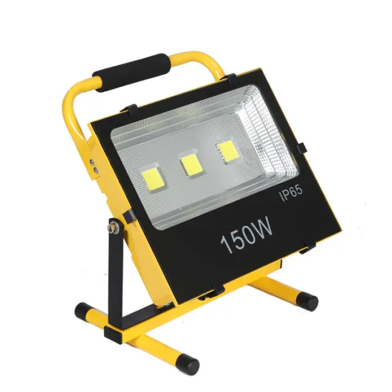 Portable Rechargeable 300W LED Work Light with Magnetic Stand and Adjustable Beam Angle