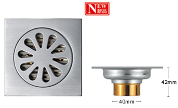 Insect prevention cast iron china concrete sanitary shower polished cast iron floor drain