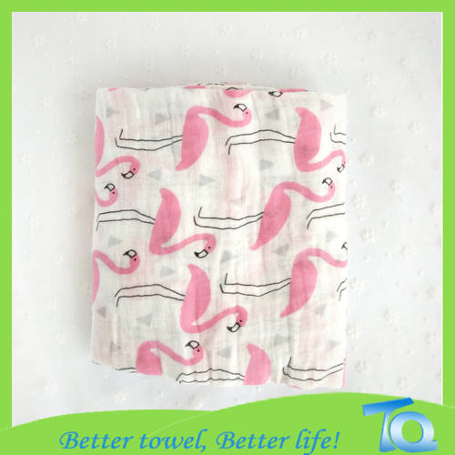 100% Cotton Bamboo Baby Muslin Blanket Super Soft
