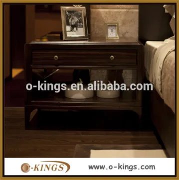 Wooden hotel small nightstands corner cabinet