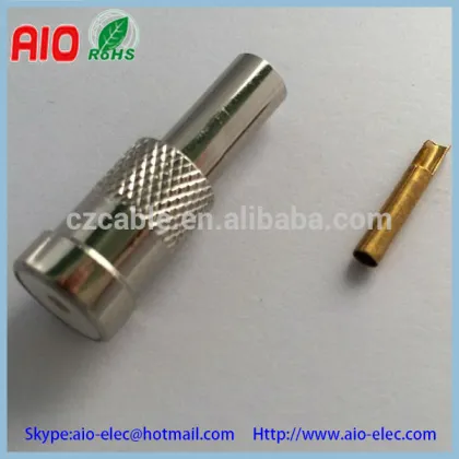 Car antenna jack connector for digital car tv antenna and car radio antenna