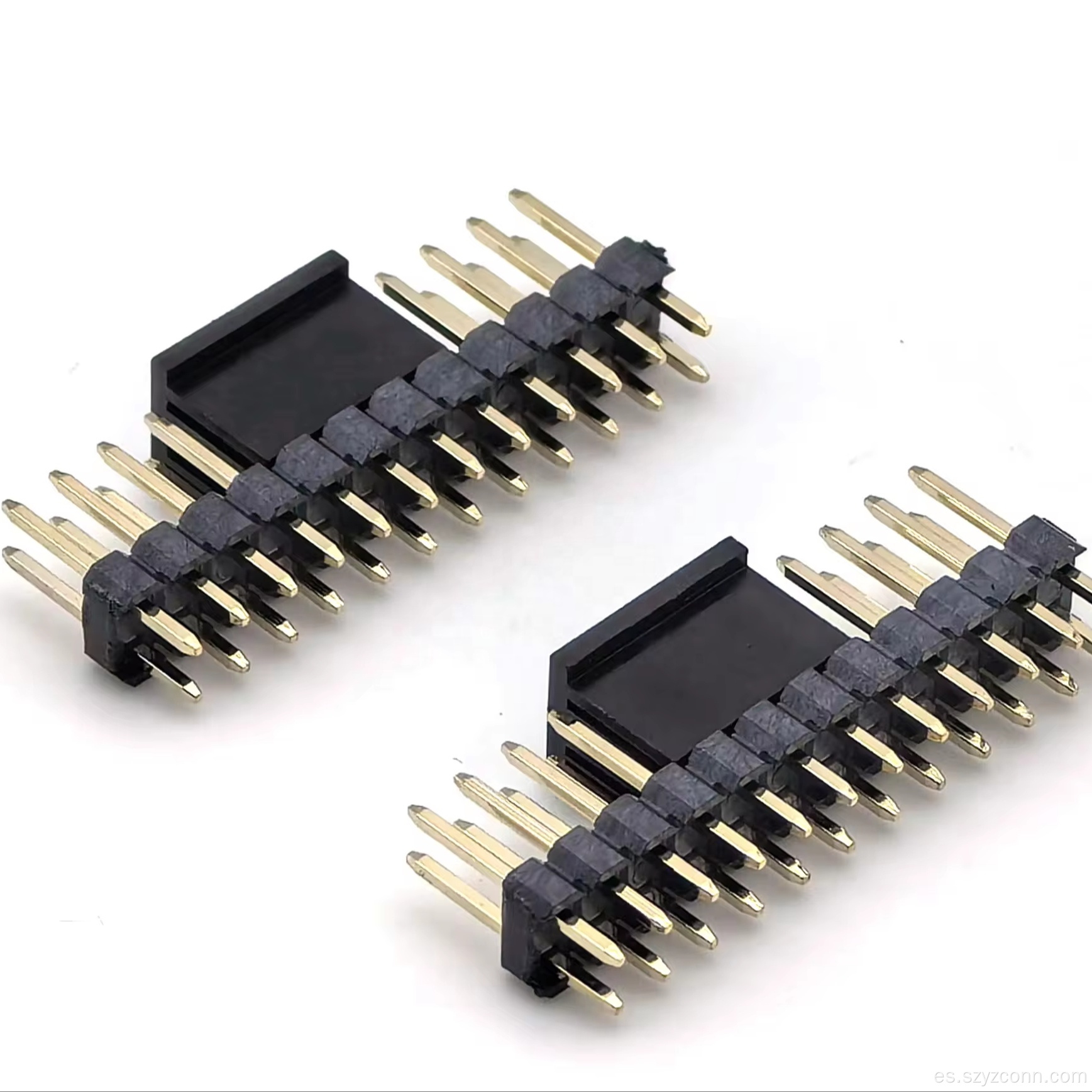 Conector de cabezal de clavija de paso de 2,54 mm 24P