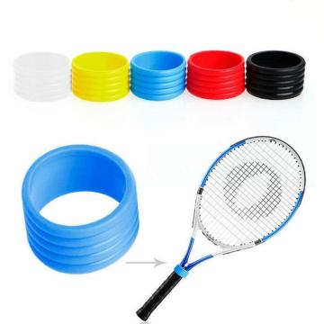 Custom Tennis Racket Handle Stretchy Rubber Ring Grip Enhancement