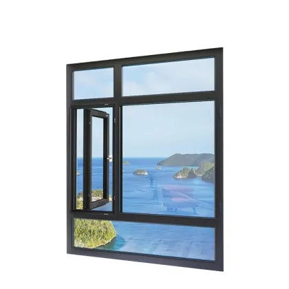 Weidun LH65 Soundproof Thermal Insulation Aluminum Sliding Patio Windows