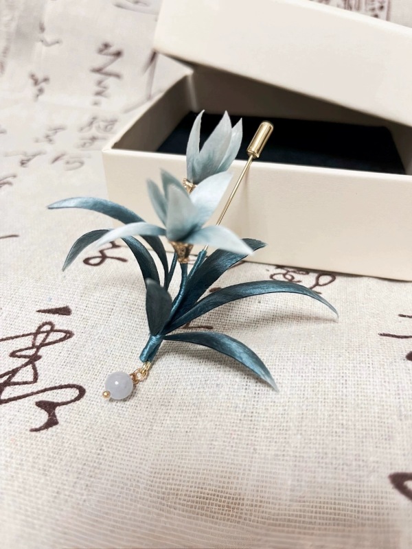 originate chinoiserie cherry blossom brooch