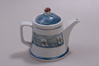 japanese handpainted stoneware teapot