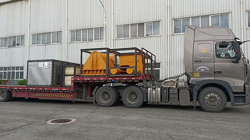 Slag Handling Tipping device Loading and ship