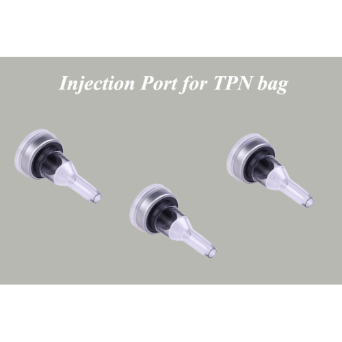 Port d&#39;injection CE pour sac de nutrition d&#39;infusion