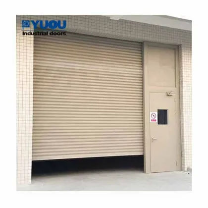 Industrial Automatic Blast-Resistant Bank Doors and Roller Shutter Windows
